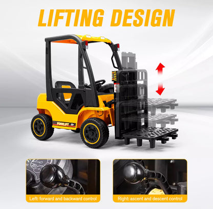 Kids Ride on Electric Forklift, Lift Truck 12v