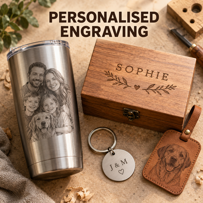 Custom 3D Printing &amp; Laser Engraving