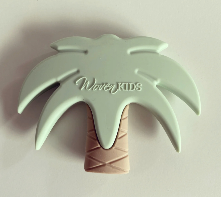 Silicone Teether - Sage Palm Tree